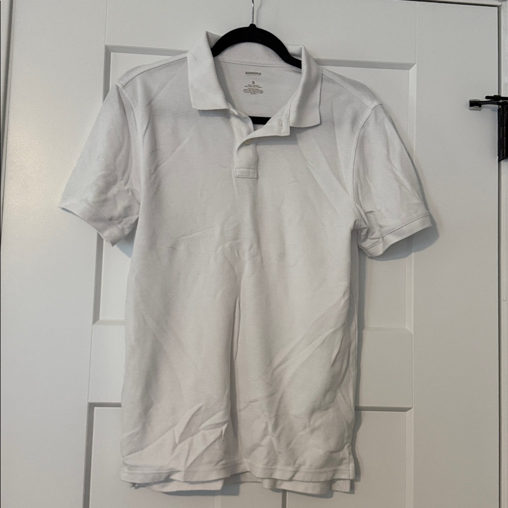 Sonoma White Polo Shirt
